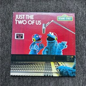 2 Record Set Sesame Street Just the Two of US 1982 CTW 89007 Album VInyl